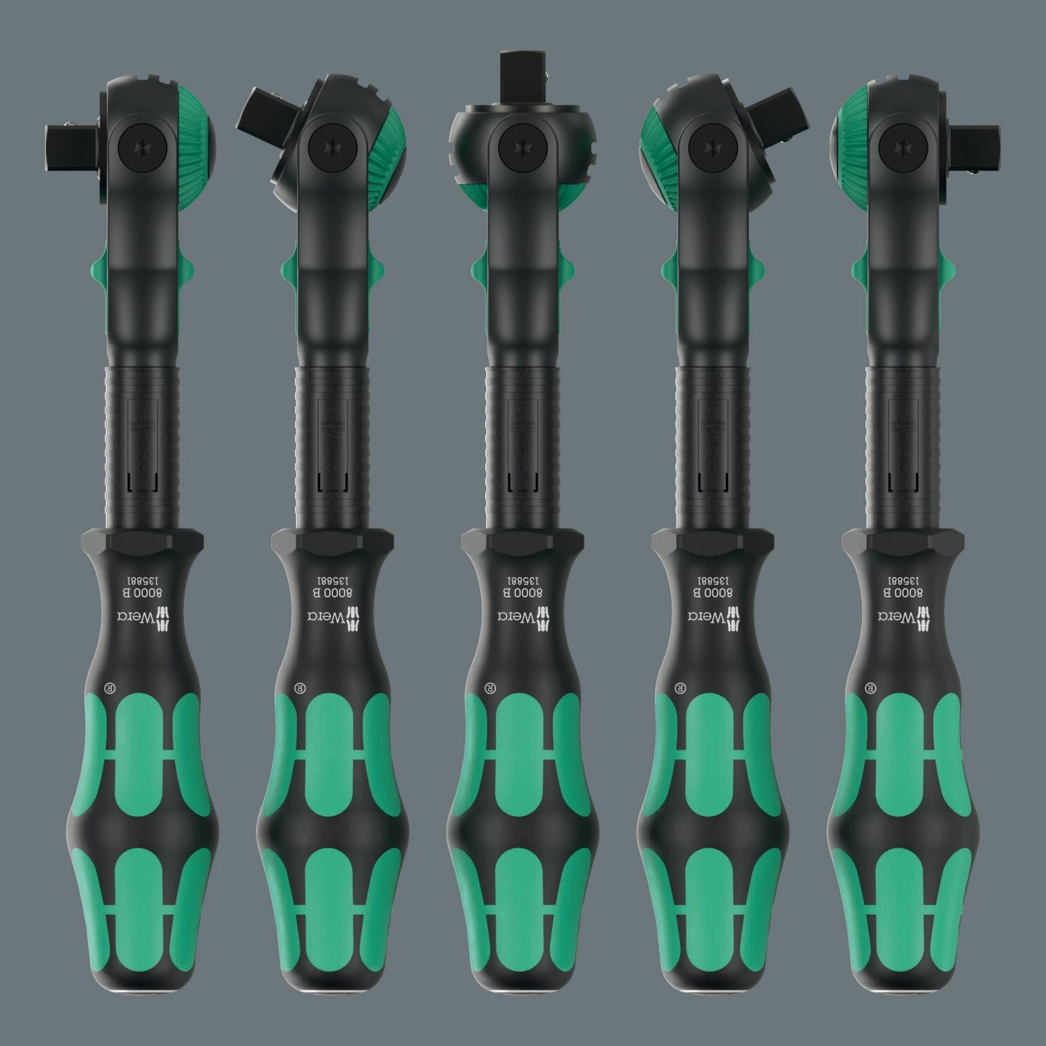 (PRE-ORDER) Wera 8000 B Black Edition Zyklop Speed Ratchet with 3/8" Drive