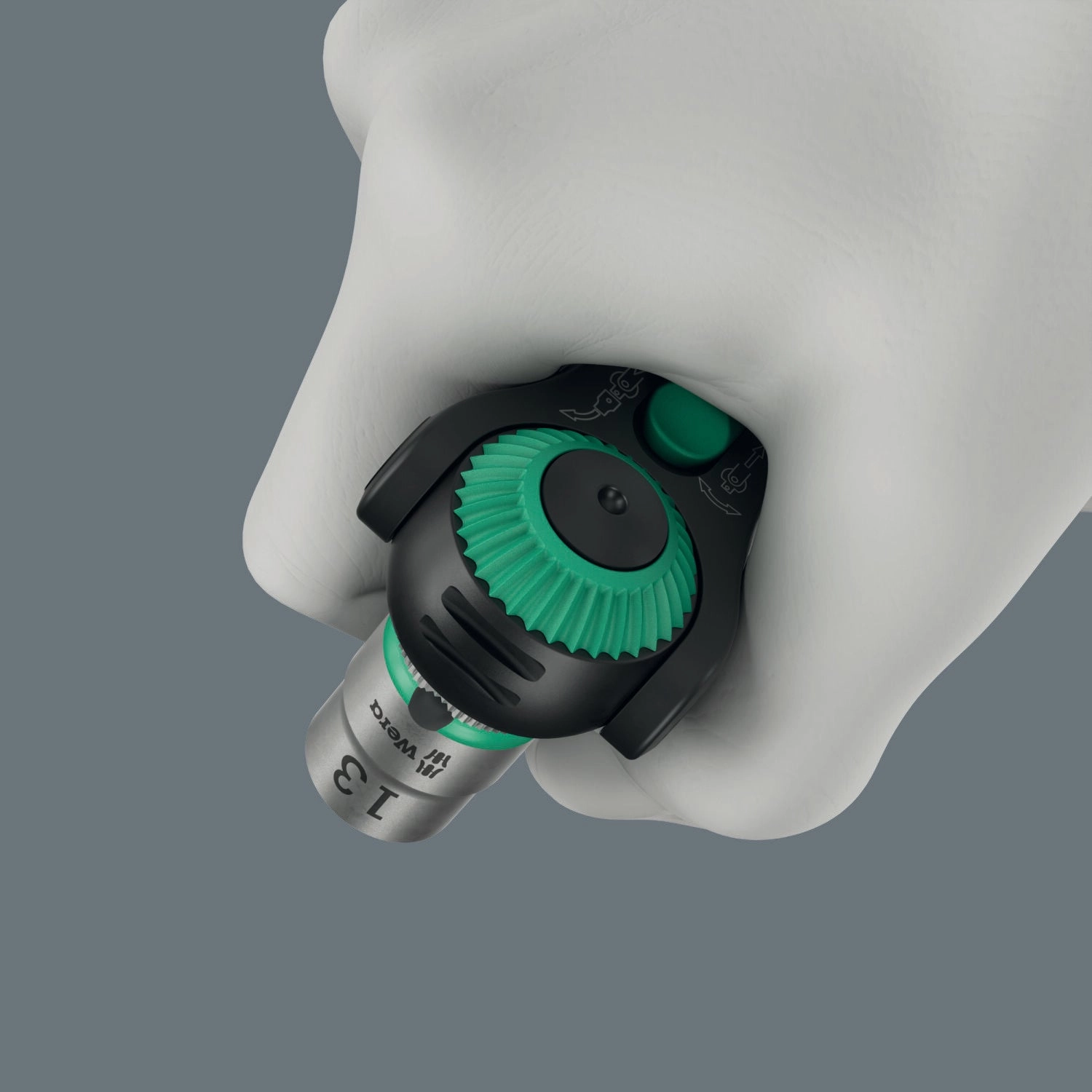 (PRE-ORDER) Wera 8000 B Black Edition Zyklop Speed Ratchet with 3/8" Drive