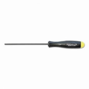Bondhus 10603 1/16" x 2.5" Ball End Hex Screwdriver with ProGuard Finish, 2 Piece