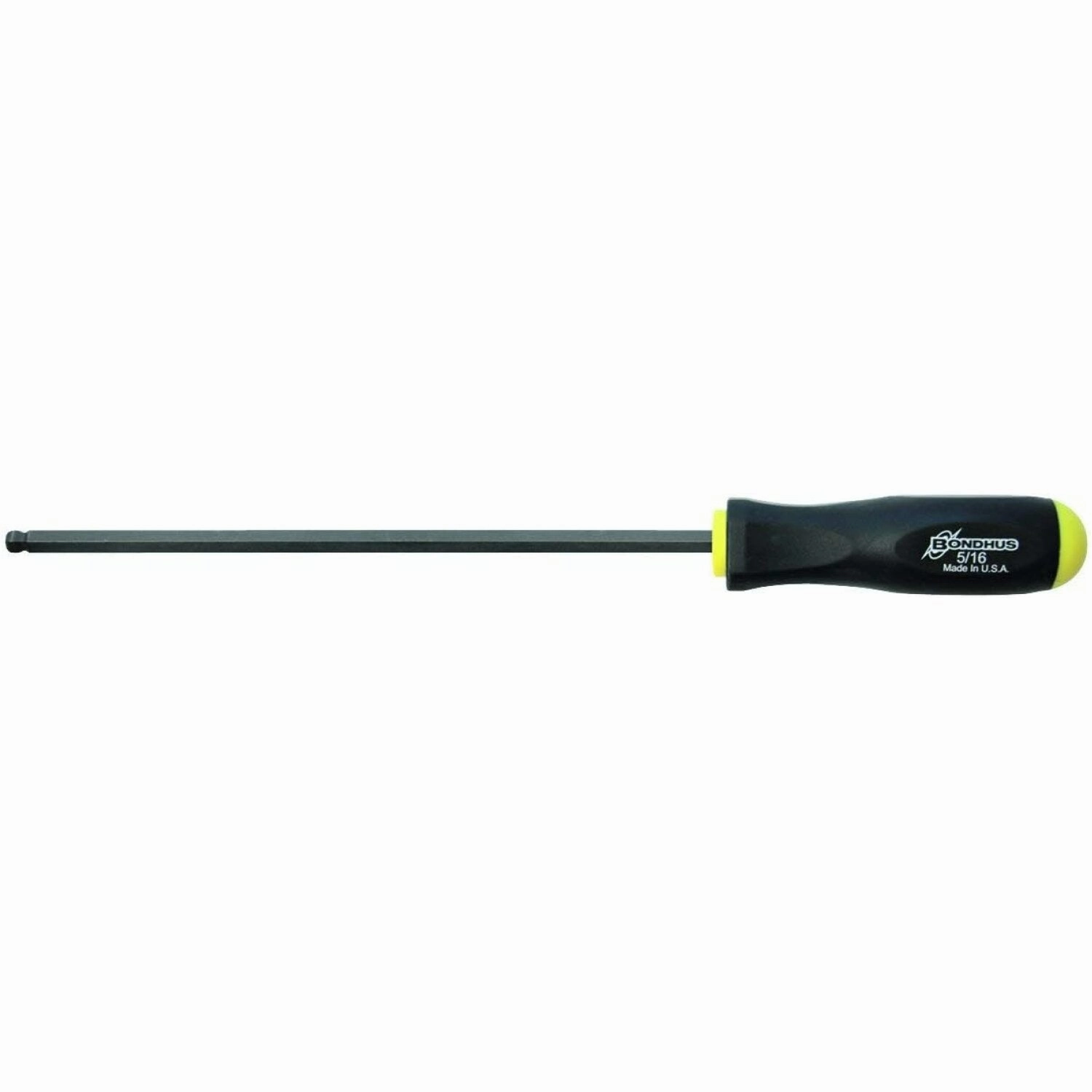 Bondhus 10713 5/16" x 9.5" Ball End Screwdriver with ProGuard Finish, 2 Piece