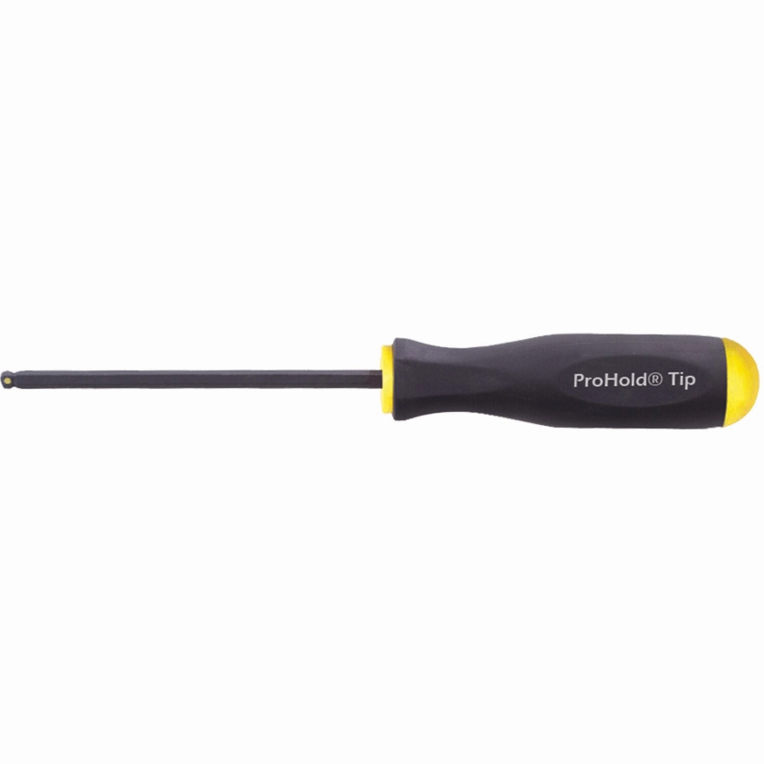 Bondhus 74608 9/64" x 3.3" ProHold Ball End Tip Screwdriver with ProGuard Finish, 2 Piece