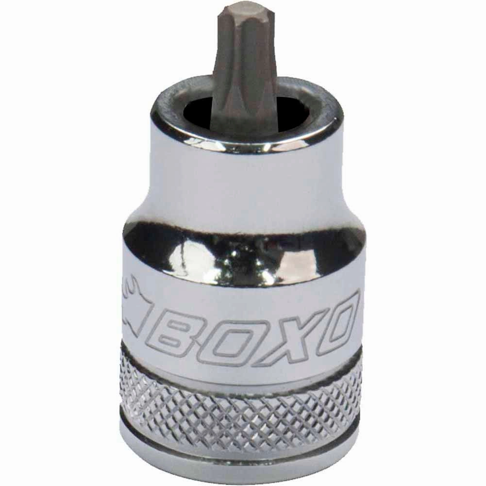 BOXO 10Pc 3/8" Super Stubby Torx Bit Socket Set