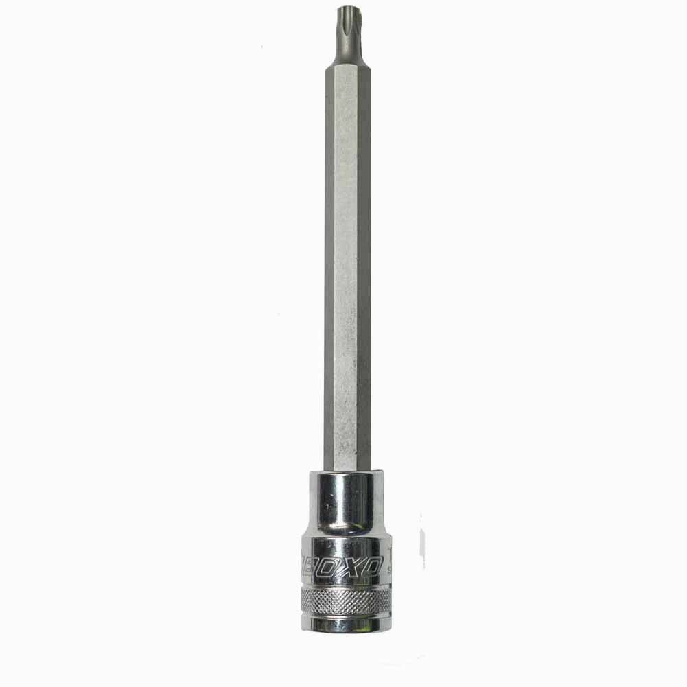 BOXO 1/2" Long Torx Bit Sockets - Sizes T20 to T100