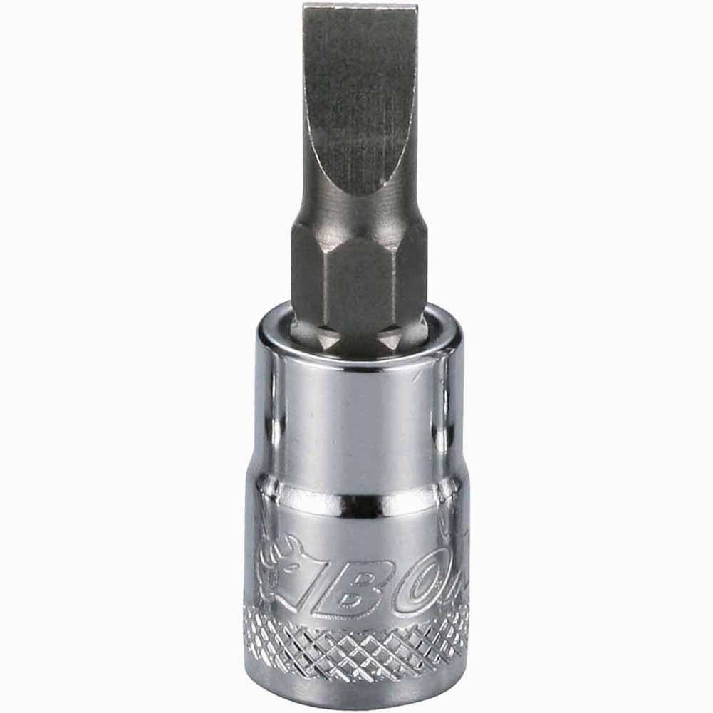BOXO 1/4" Slotted Bit Sockets - Sizes SL4 to SL6
