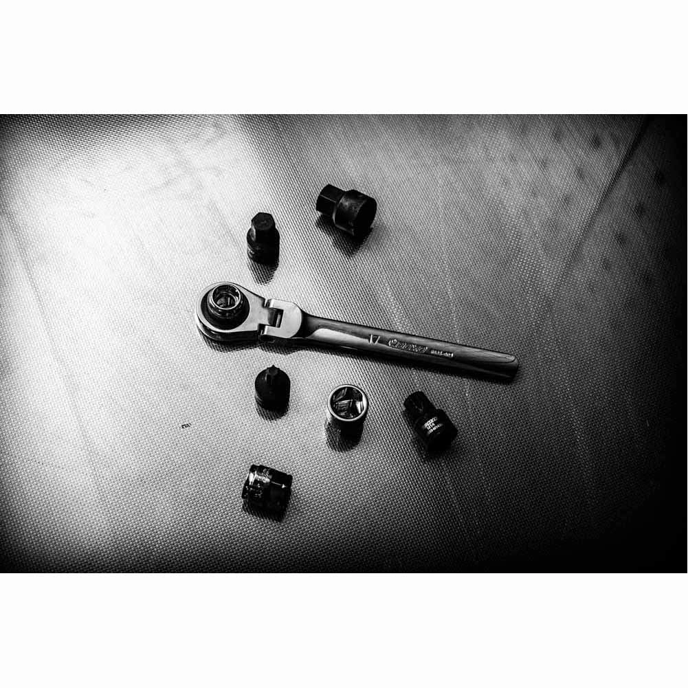 BOXO 26Pc 3/8" Low Profile Go-Thru Socket Set