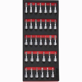 BOXO 33Pc Master 3/8" Bit Socket Set