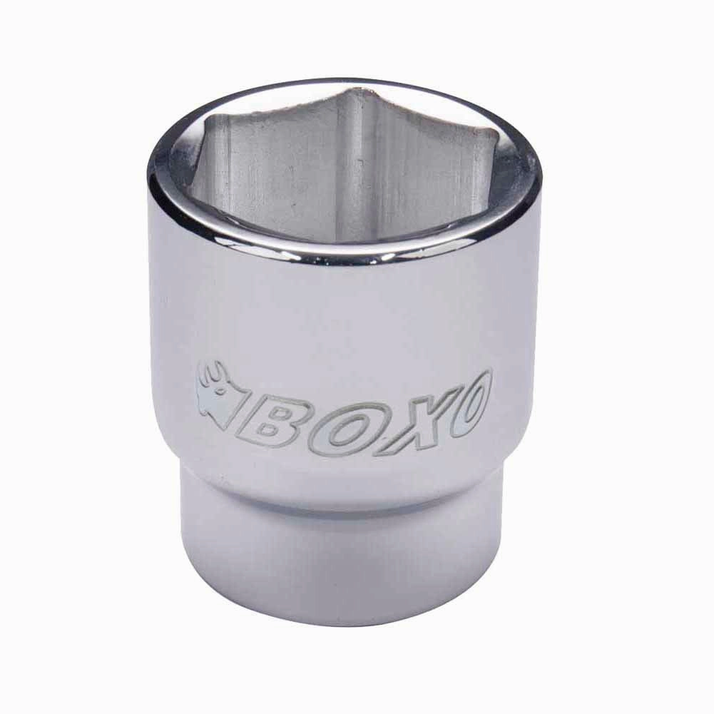 BOXO 3/4" 6PT Socket - Sizes 19mm to 50mm