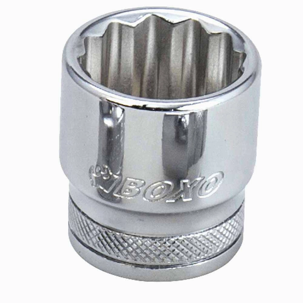 BOXO 3/8" 12PT Socket - Sizes 7mm to 21mm