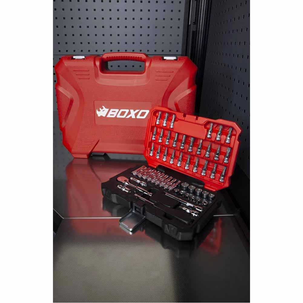 BOXO 52Pc 1/4" Master Socket & Bit Set