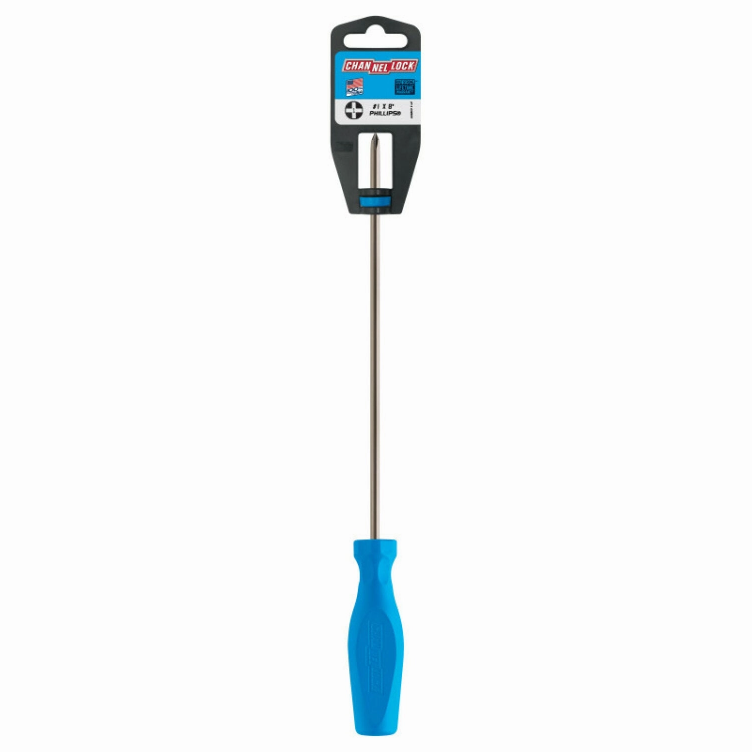 Channellock P108H PHILLIPS #1 x 8-Inch Professional Screwdriver