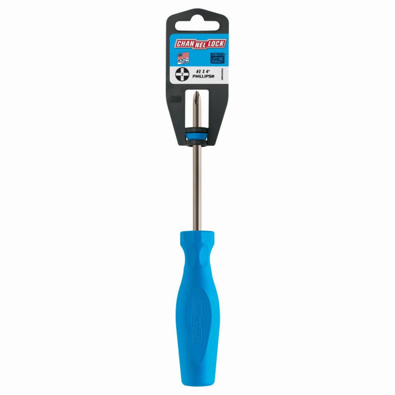Channellock P204H PHILLIPS #2 x 4-Inch Professional Screwdriver