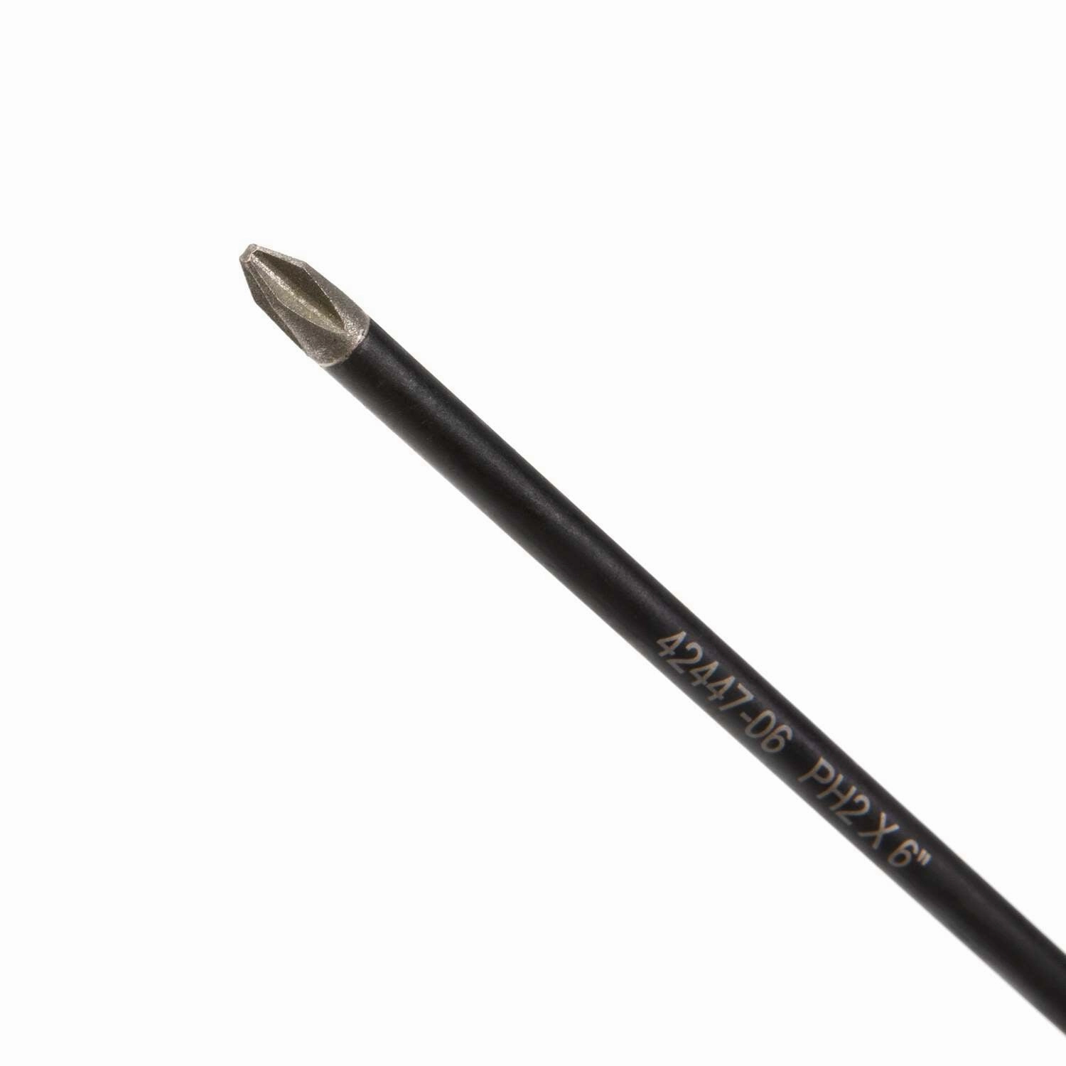Estwing 42447-06 PH2 x 6-Inch Philips Magnetic Diamond Tip Screwdriver with Ergonomic Handle