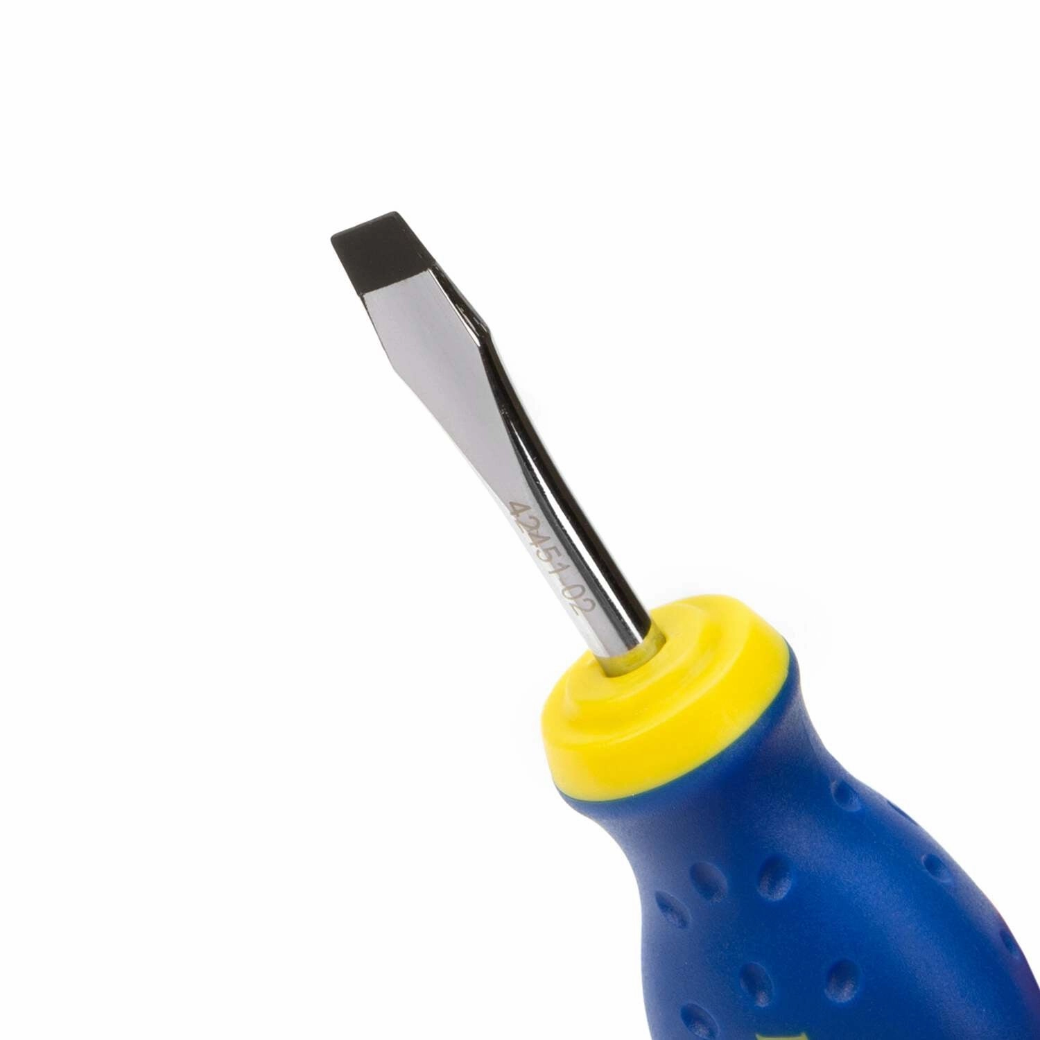 Estwing 42451-02 1/4-Inch x 1-3/4-Inch Magnetic Slotted Tip Stubby Screwdriver with Ergonomic Handle