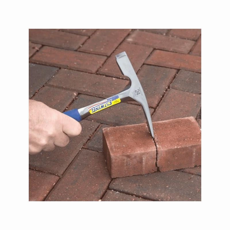Estwing E3-20BLC 20 Oz Brick Layer W/ Blue Grip , Patented End Cap