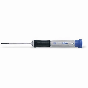 Felo 0715731810 2.5mm x 0.4 x 2.4" ESD Safe Precision Slotted Screwdriver, 250 Series