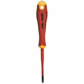 Felo 0715762653 #2 x 4" E-Slim Insulated Pozidrive Screwdriver