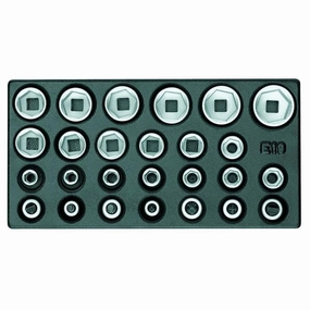 Gedore 1733109 Socket set 1/2 Inch in 1/3 ES tool module