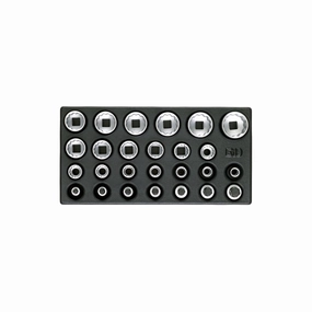 Gedore 1899694 Socket set 1/2", UD profile, in 1/3 ES tool module