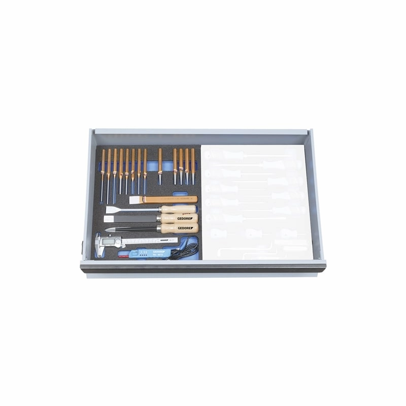 Gedore 2016338 Tool Set In 2/4 CT Tool Module, 21 pcs