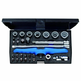 Gedore 2190281 D 20 MOT Basic Motorcycle Tool Set 1/4", 30 pcs