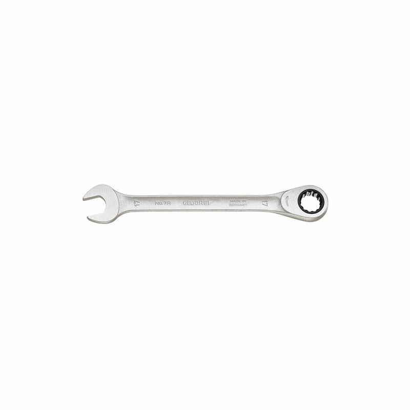 Gedore 2297159 7R Combination Ratchet Spanner 17 mm
