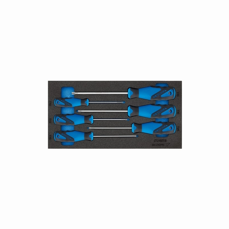 Gedore 2309165 Screwdiver Set In 1/3 Check-Tool Module