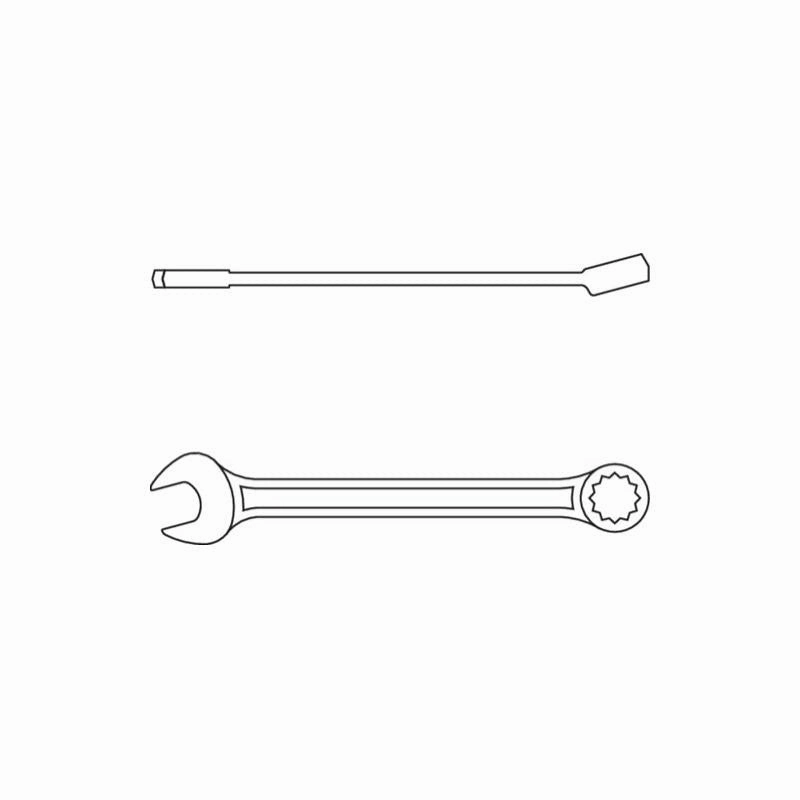 Gedore 6099940 7 3/4AF Combination Spanner 3/4 Inch