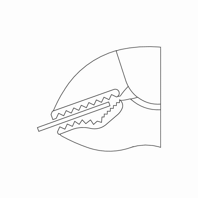 Gedore 6406700 Grip Wrench 10 Inch