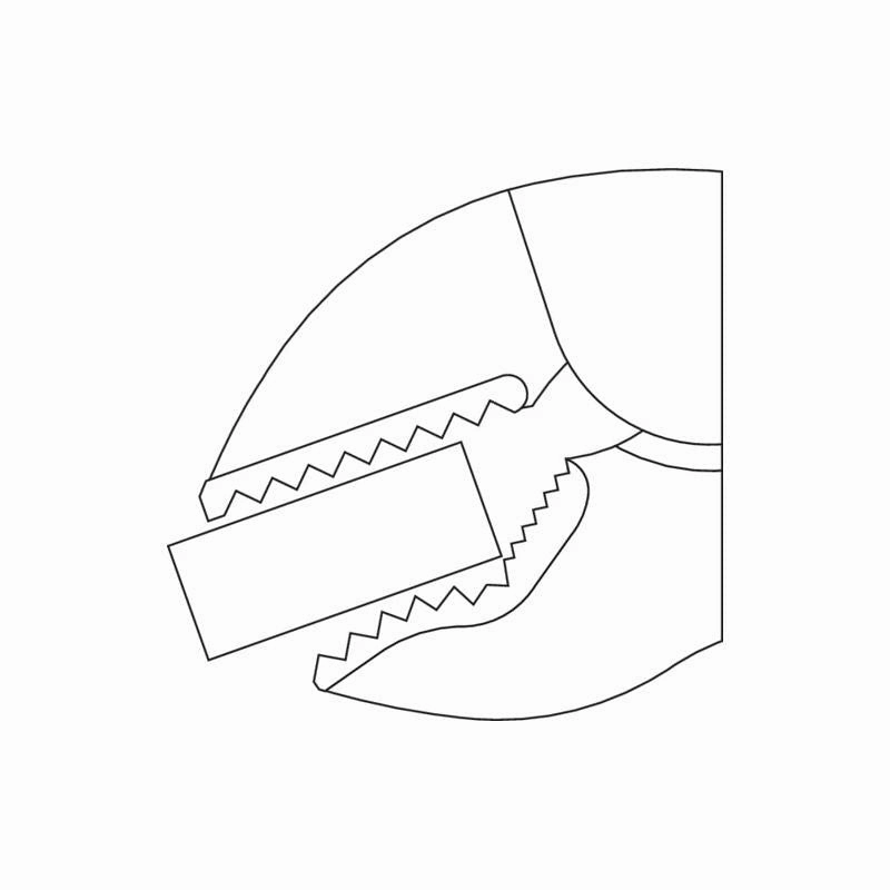 Gedore 6406700 Grip Wrench 10 Inch