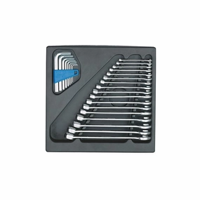 Gedore 6612520 Combination spanner set in 2/3 ES tool module