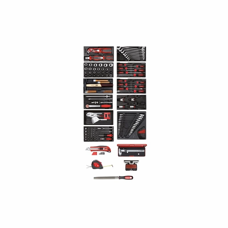 Gedore R21010002 Tool set 11xCT Modules  var.Tools 166pcs