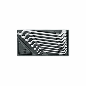 Gedore Ring Spanner Set In 1/3 ES Tool Module