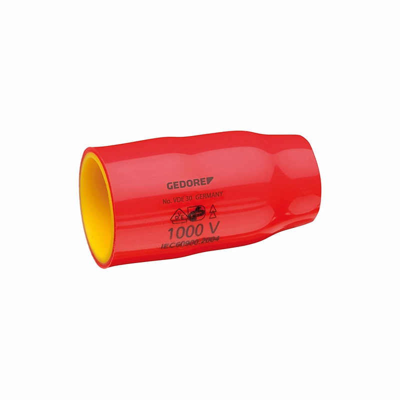 GEDORE VDE 30 6 3/8" 6mm VDE-Screwdriver Bit Socket