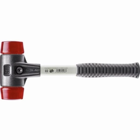Halder 3706.030 SIMPLEX soft-face mallet Plastic; with reinforced cast iron housing and fibre-glass handle