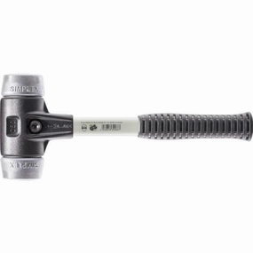 Halder 3709.040 SIMPLEX Soft Metal Soft-Face Mallet w/ Steel Housing & Fiberglass Handle