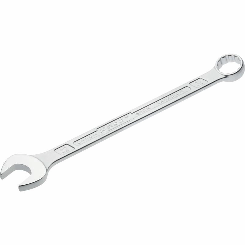 Hazet 600N-32 Combination Wrench, 12-Point, 32mm