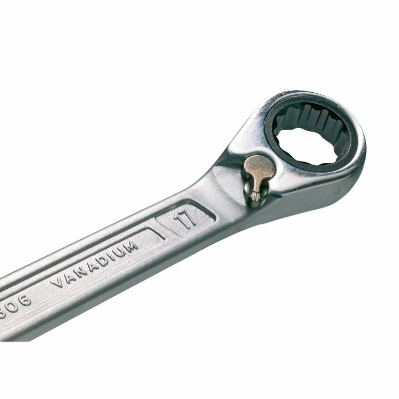 Hazet 606-16 Ratcheting Combination Wrench, 12-Point, 16mm