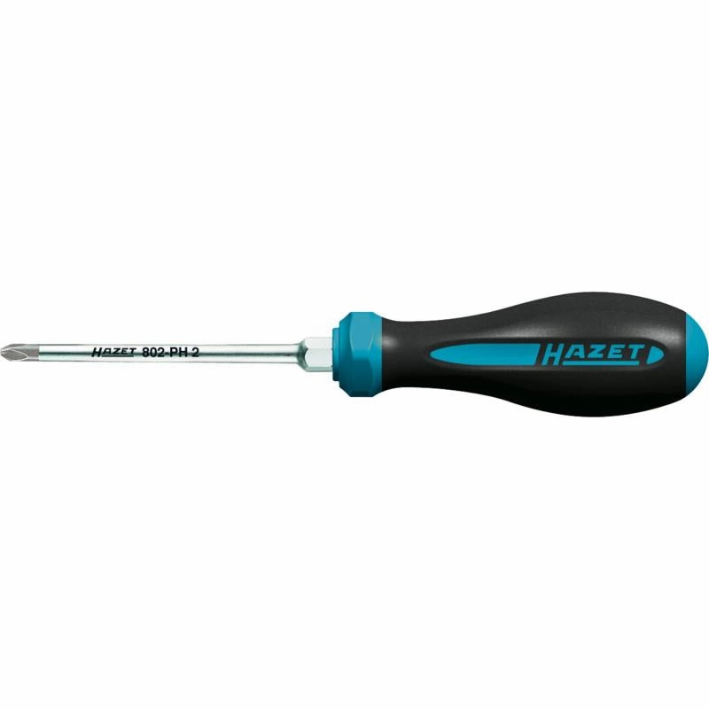 Hazet 802-PH2 Cross Recess PH2 214mm HEXAnamic Screwdriver