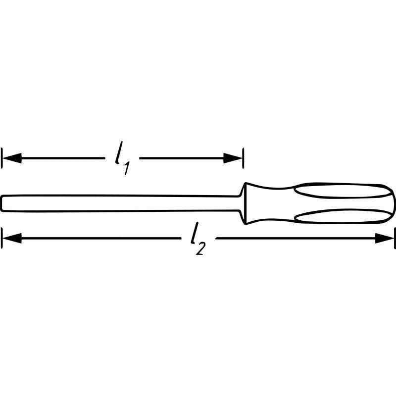 Hazet 802-PZ3 HEXAnamic Screwdriver, Pozidriv, PZ3