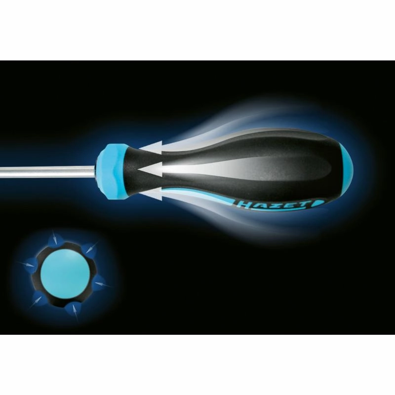 Hazet 802-PZ3 HEXAnamic Screwdriver, Pozidriv, PZ3