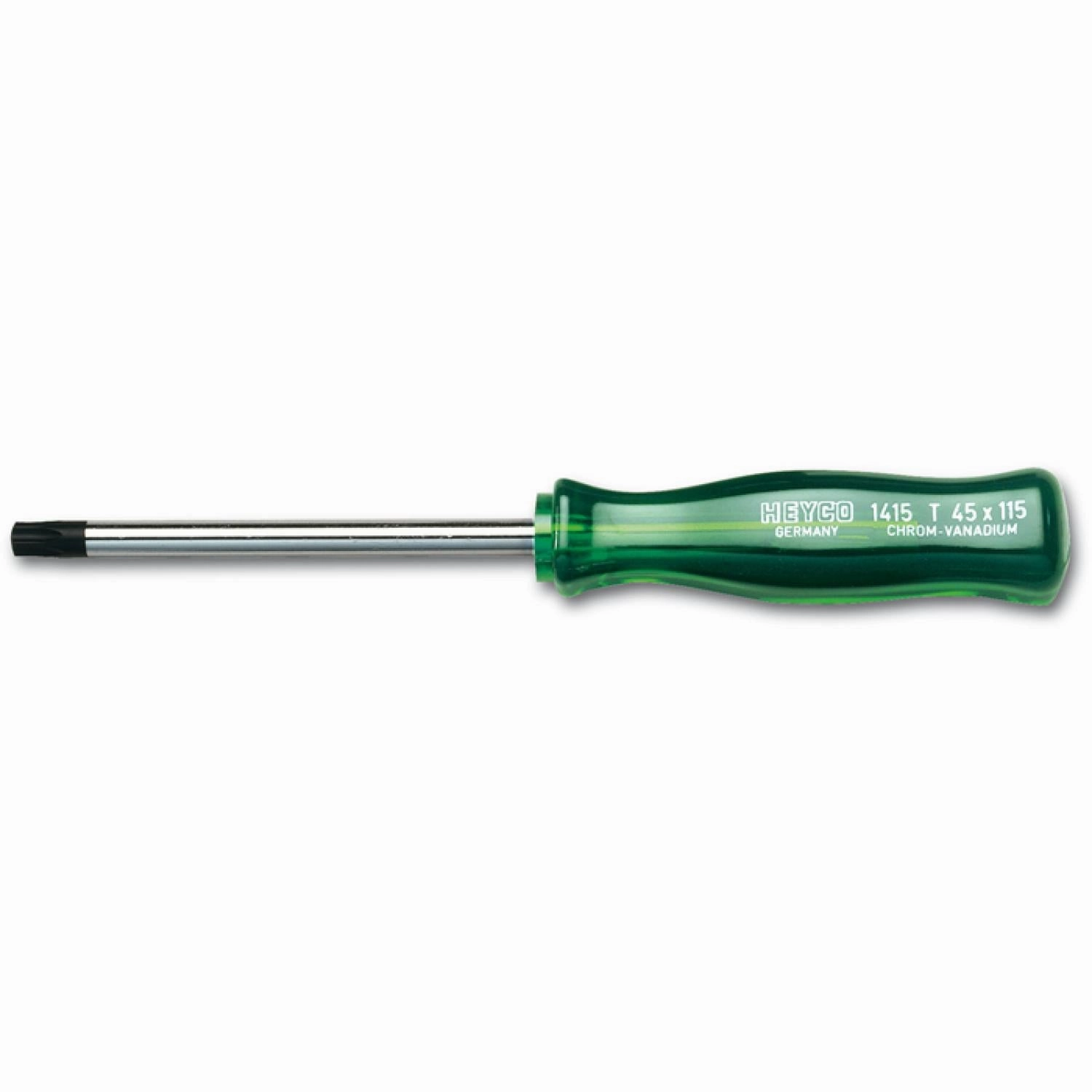 Heyco 01415000680 TORX Screwdriver with Acetate Handle, Size-T6, Length-130mm