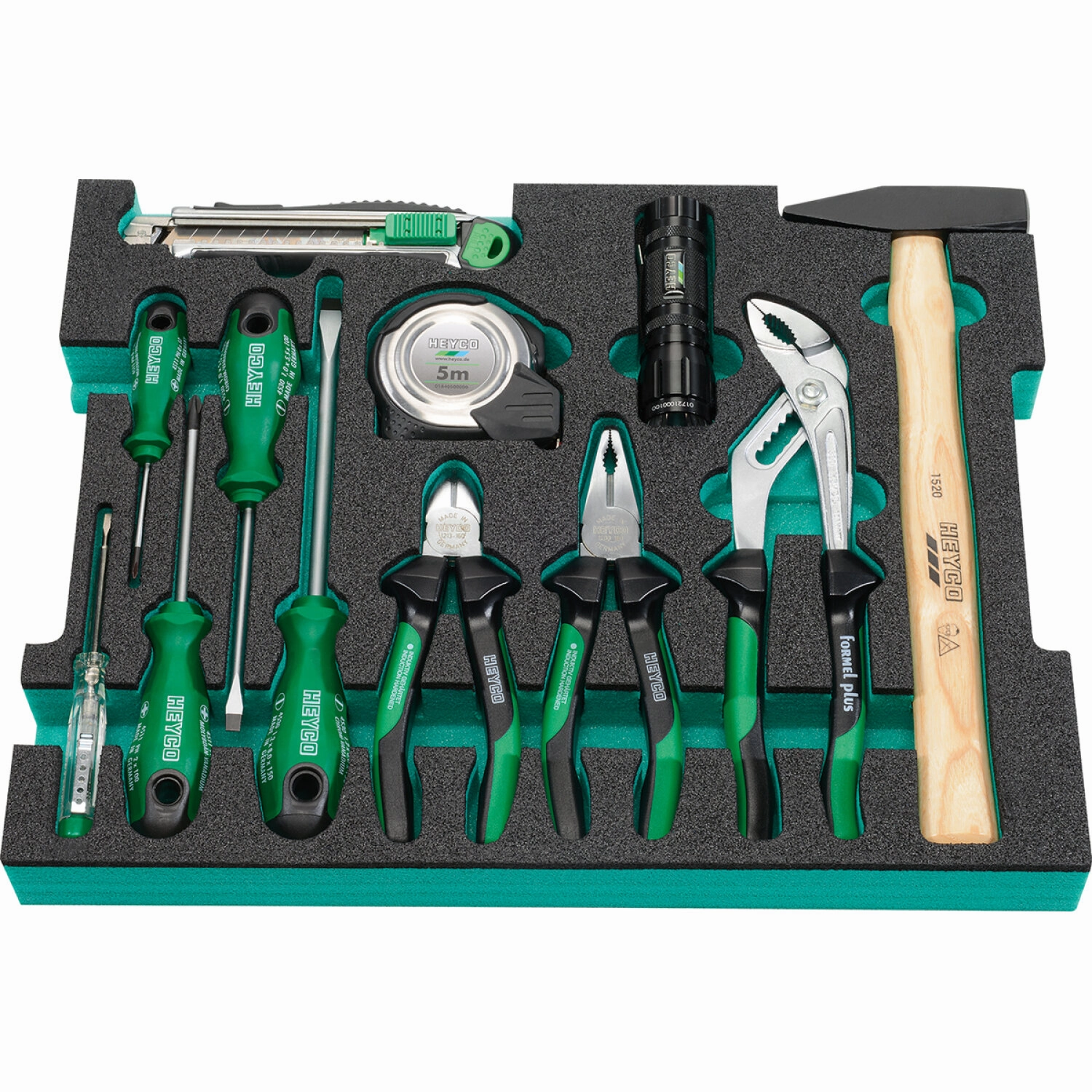 Heyo 00200675082 Tool set Expert in L-Boxx, 77 pcs
