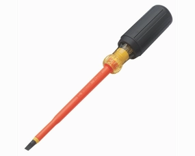 Ideal 35-9151 Insulated Screwdriver Slotted, 1/4" x 6"