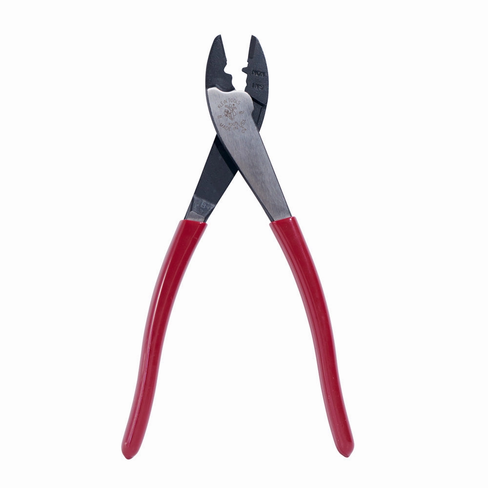 Klein Tools 1005 Crimping and Cutting Tool for Insulated and Non-Insulated Terminals, 9-3/4-Inch