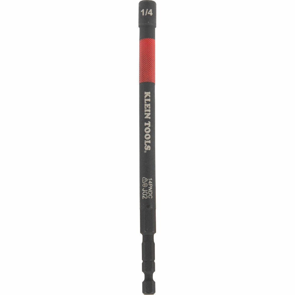 Klein Tools 14PNDC Magnetic Color-Coded Power Nut Setter, 1/4"