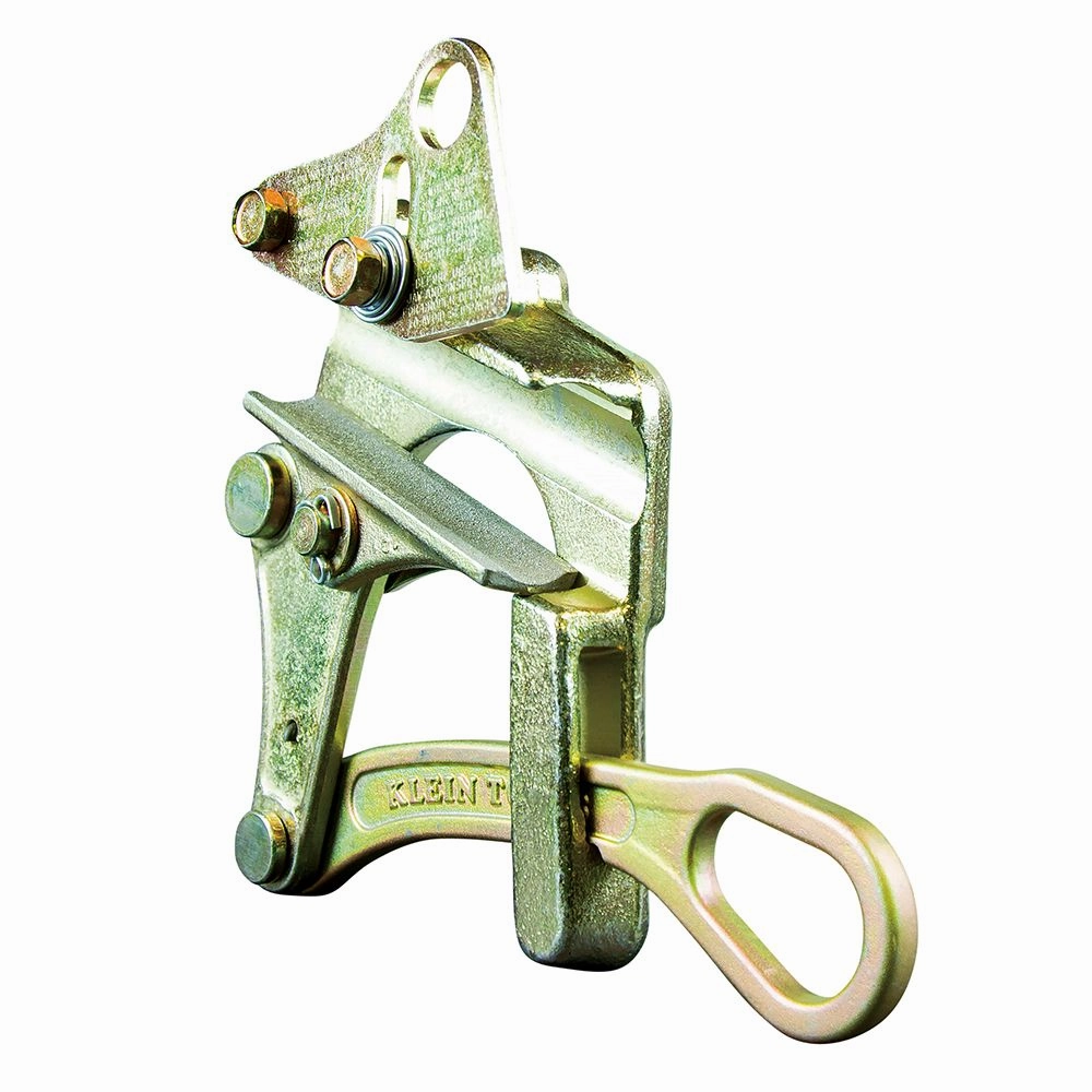Klein Tools 1716-71 Parallel Jaw Grip - Lock, HDPE Wire to 1.362-Inch
