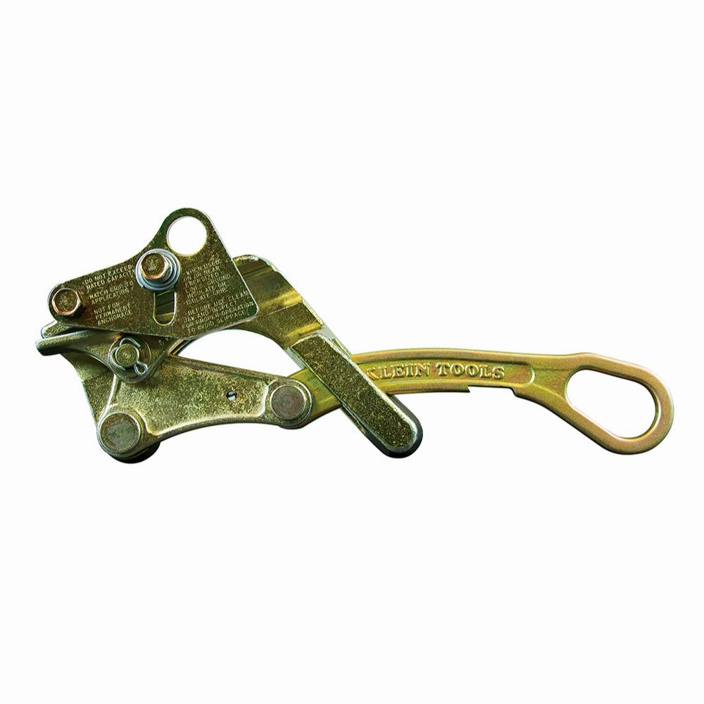 Klein Tools 1716-71 Parallel Jaw Grip - Lock, HDPE Wire to 1.362-Inch