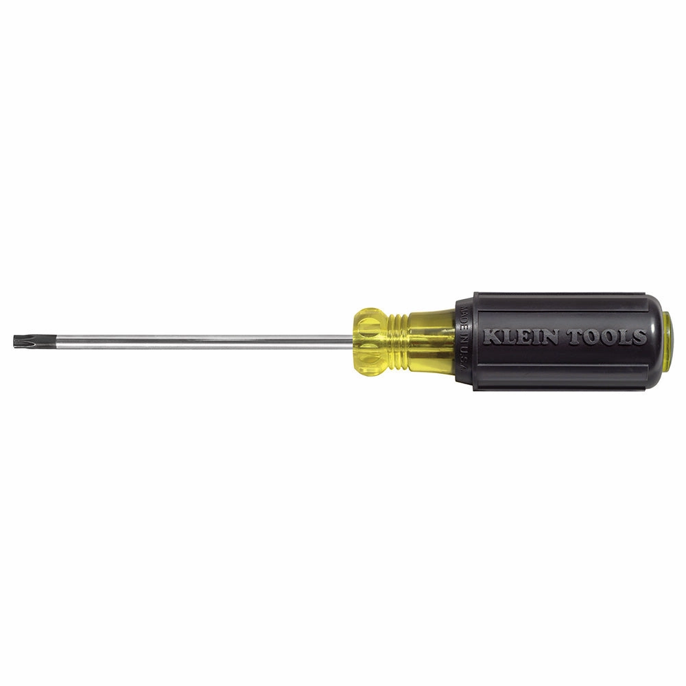 Klein Tools 19544 T25 TORX Screwdriver, Round Shank, Cushion Grip