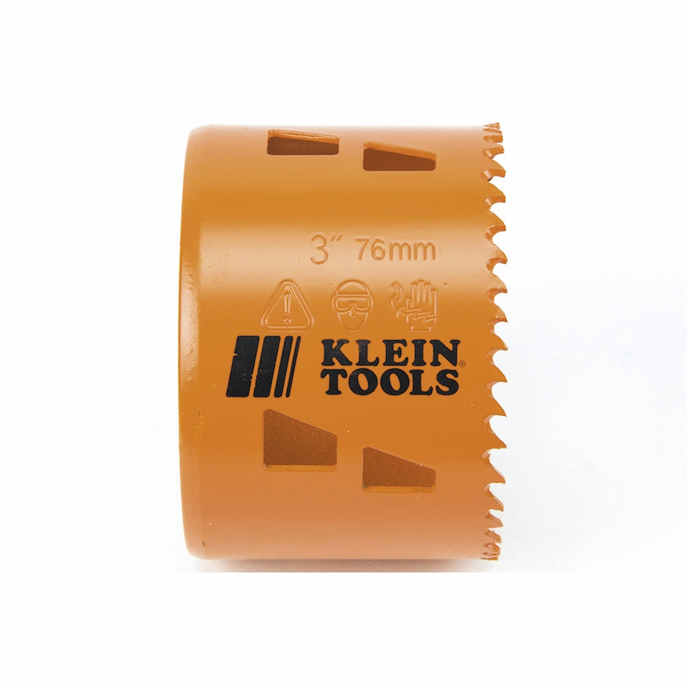 Klein Tools 31948 Bi-Metal Hole Saw, 3-Inch