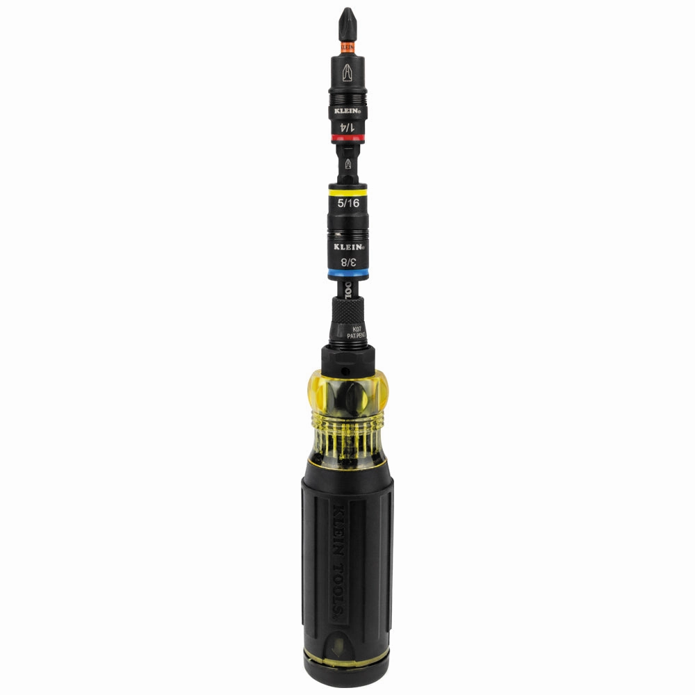 Klein Tools 32517HD KNECT 17-in-1 Impact-Rated Hybrid Screwdriver / Nut Driver